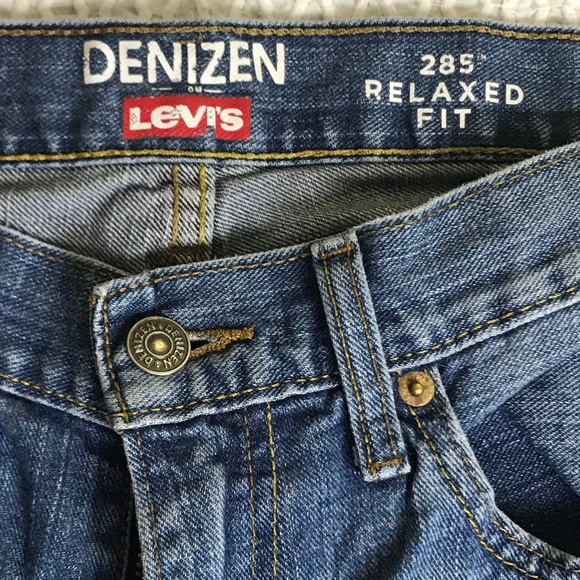 levis denizen 285 relaxed fit jeans